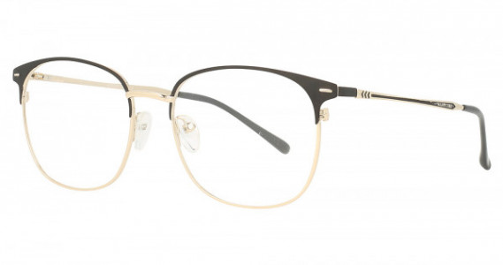 Baron 5304 Eyeglasses, Gold With Black