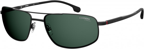 Carrera CARRERA 8036/S Sunglasses, 0003 MATTE BLACK