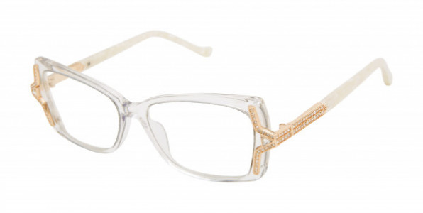 Tura TE278 Eyeglasses, Brown/Lilac/Rose Gold (BRN)
