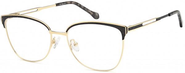 Di Caprio DC231 Eyeglasses, Pink Gold