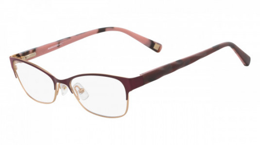 Marchon M-SURREY Eyeglasses, (510) PLUM-ROSE