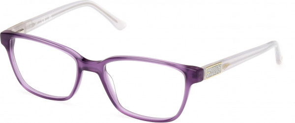 Candie's Eyes CA0129 Eyeglasses, 083 - Shiny Violet / Crystal