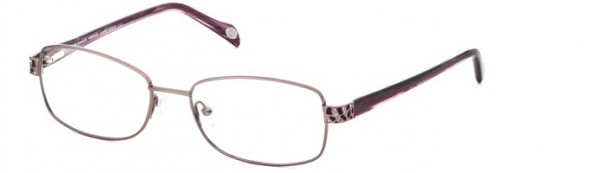 Laura Ashley Whitley Eyeglasses, C3 - Gold/Cranberry