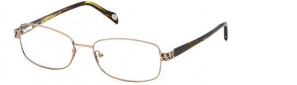 Laura Ashley Whitley Eyeglasses, C4 - Gold/Yellow Tort