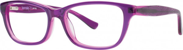 Kensie Daring Eyeglasses, Purple