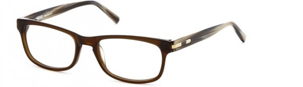 Calligraphy F-380 Eyeglasses, Col1 - Brown