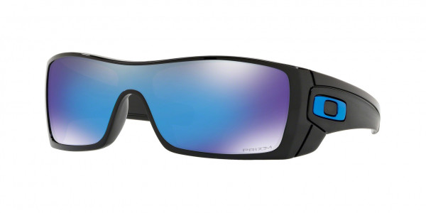 Oakley OO9101 BATWOLF Sunglasses, 910158 BATWOLF POLISHED BLACK PRIZM S (BLACK)