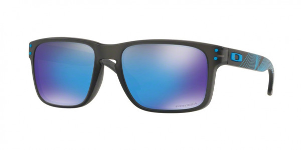 Oakley OO9102 HOLBROOK Sunglasses, 9102F2 MATTE GREY SMOKE AERO (GREY)