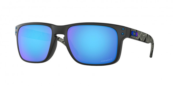 Oakley OO9102 HOLBROOK Sunglasses, 9102H0 HOLBROOK MATTE BLACK PRIZM SAP (BLACK)