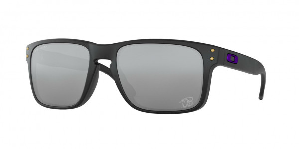 Oakley OO9102 HOLBROOK Sunglasses, 9102L2 HOLBROOK MATTE BLACK PRIZM BLA (BLACK)