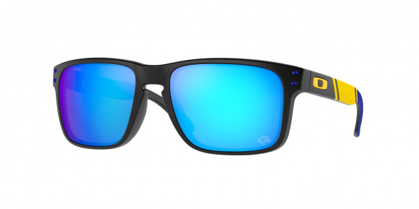 Oakley OO9102 HOLBROOK Sunglasses, 9102R9 HOLBROOK LAR MATTE BLACK PRIZM (BLACK)