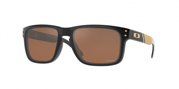 Oakley OO9102 HOLBROOK Sunglasses, 9102S4 HOLBROOK NO MATTE BLACK PRIZM (BLACK)