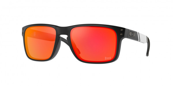 Oakley OO9102 HOLBROOK Sunglasses, 9102T1 HOLBROOK TB MATTE BLACK PRIZM (BLACK)