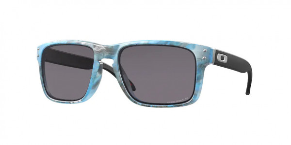 Oakley OO9102 HOLBROOK Sunglasses, 9102V8 HOLBROOK SANCTUARY SWIRL PRIZM (BLUE)