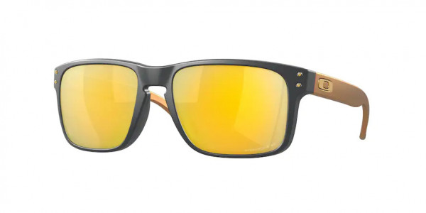 Oakley OO9102 HOLBROOK Sunglasses, 9102W4 HOLBROOK MATTE CARBON PRIZM 24 (BLACK)