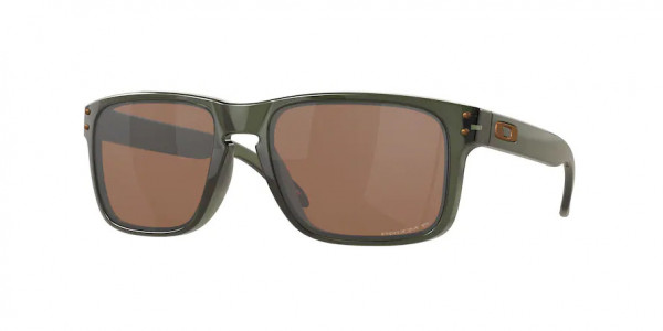 Oakley OO9102 HOLBROOK Sunglasses, 9102W8 HOLBROOK OLIVE INK PRIZM TUNGS (GREEN)