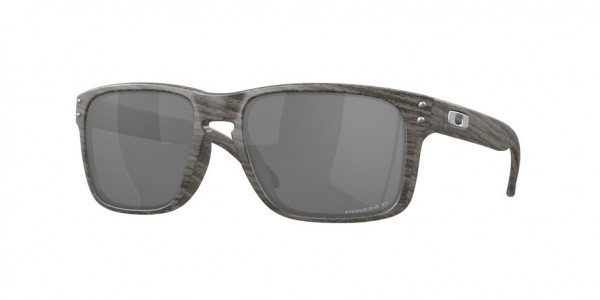 Oakley OO9102 HOLBROOK Sunglasses, 9102W9 HOLBROOK WOODGRAIN PRIZM BLACK (BROWN)