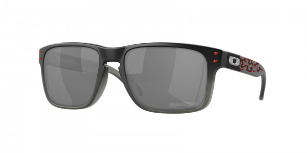 Oakley OO9102 HOLBROOK Sunglasses, 9102Z0 HOLBROOK TLD BLACK FADE PRIZM (BLACK)