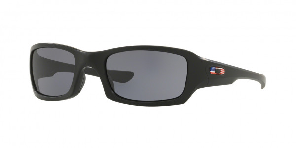 Oakley OO9238 FIVES SQUARED Sunglasses, 923834 MATTE BLACK (BLACK)