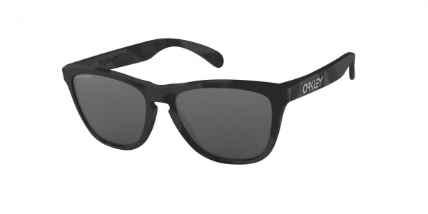 Oakley OO9245 FROGSKINS (A) Sunglasses, 924565 FROGSKINS (A) MATTE BLACK CAMO (BLACK)