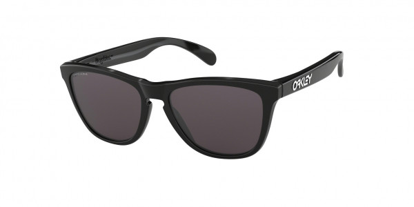 Oakley OO9245 FROGSKINS (A) Sunglasses, 924575 FROGSKINS (A) POLISHED BLACK P (BLACK)