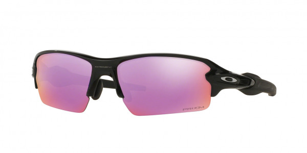 Oakley OO9271 FLAK 2.0 (A) Sunglasses, 927109 FLAK 2.0 (A) POLISHED BLACK PR (BLACK)