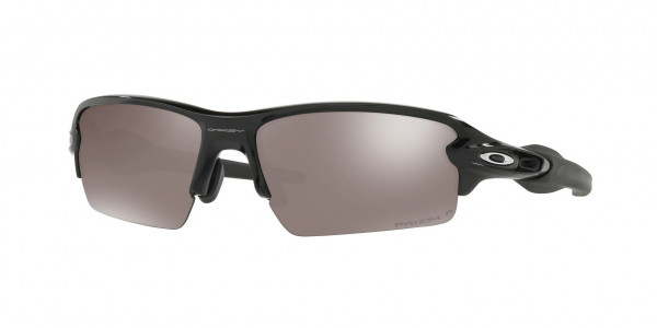 Oakley OO9271 FLAK 2.0 (A) Sunglasses, 927126 FLAK 2.0 (A) POLISHED BLACK PR (BLACK)