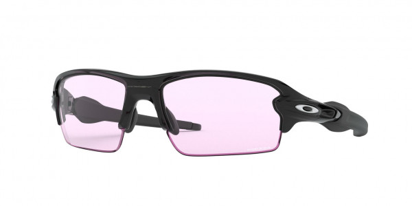 Oakley OO9271 FLAK 2.0 (A) Sunglasses, 927138 FLAK 2.0 (A) POLISHED BLACK PR (BLACK)