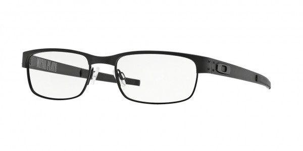 Oakley OX5038 METAL PLATE Eyeglasses, 22-198 METAL PLATE MATTE BLACK (BLACK)