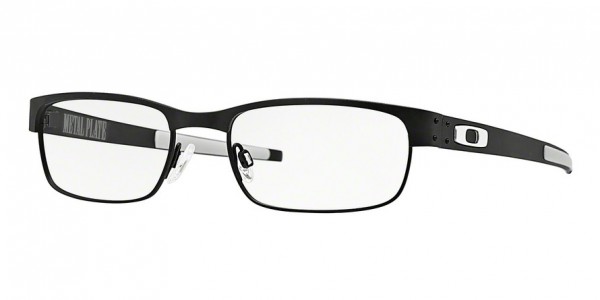 Oakley OX5038 METAL PLATE Eyeglasses, 503801 MATTE BLACK (BLACK)