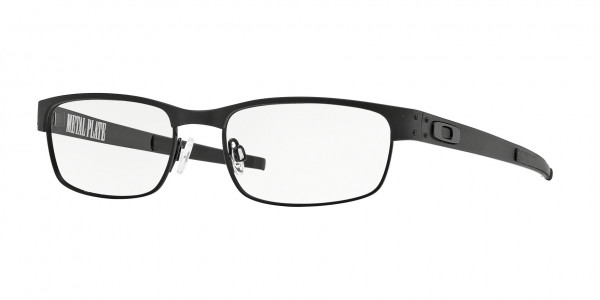 Oakley OX5038 METAL PLATE Eyeglasses, 503805 METAL PLATE MATTE BLACK (BLACK)