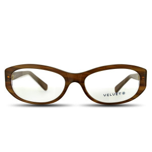 Velvet Eyewear Tina Eyeglasses, dark copper
