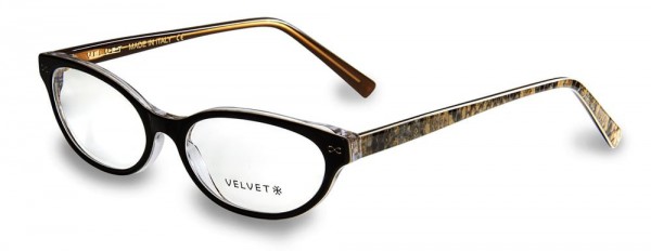Velvet Eyewear Kat Eyeglasses, dark boa