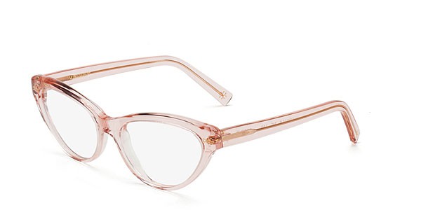 Velvet Eyewear Sofie Eyeglasses, nude crystal