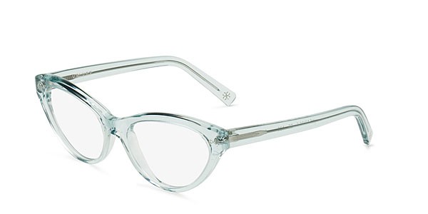 Velvet Eyewear Sofie Eyeglasses, turquoise crystal