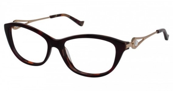 Tura R535 Eyeglasses, Burgundy (BUR)