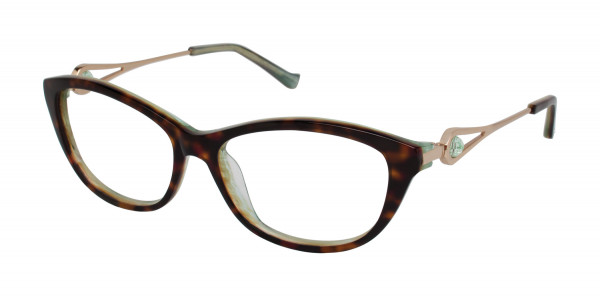 Tura R535 Eyeglasses, Tortoise (TOR)