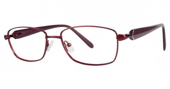 Modern Art A376 Eyeglasses, burgundy