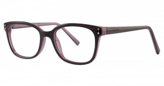 Modern Optical ADVICE Eyeglasses, Black/Purple