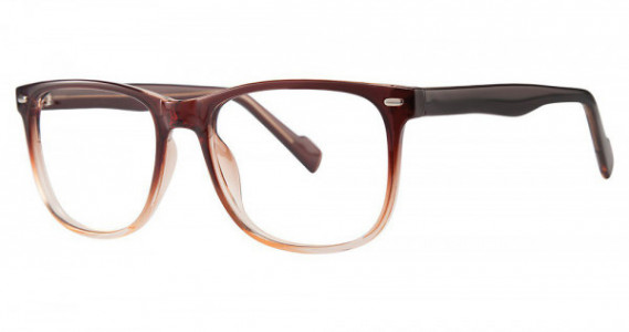 Modern Optical SURREAL Eyeglasses, Brown Fade
