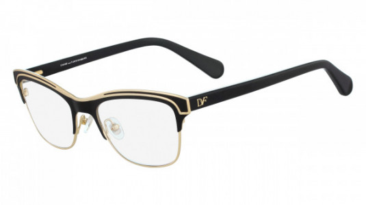 Diane Von Furstenberg DVF8049 Eyeglasses, (001) BLACK