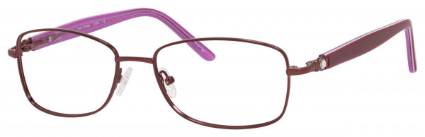 Joan Collins JC9796 Eyeglasses, Burgundy/Lilac