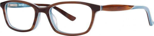 Kensie Surprise Eyeglasses, Feathered Brown