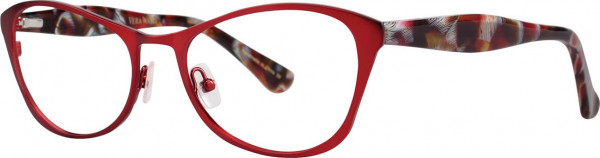 Vera Wang V385 Eyeglasses, Crimson