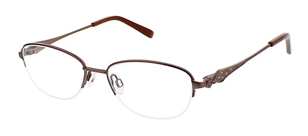 Jessica McClintock JMC 4019 Eyeglasses, Brown