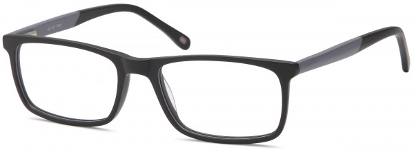 Di Caprio DC149 Eyeglasses, Black/Grey