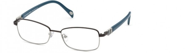 Laura Ashley Frances Eyeglasses, C2 - Light Gunmetal