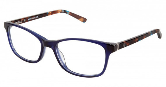 Ann Taylor AT325 Eyeglasses, C02 Navy/ Blue Tort