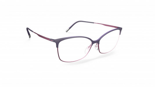 Silhouette Urban Fusion Full Rim 1574 Eyeglasses, 4140 Pink Plum