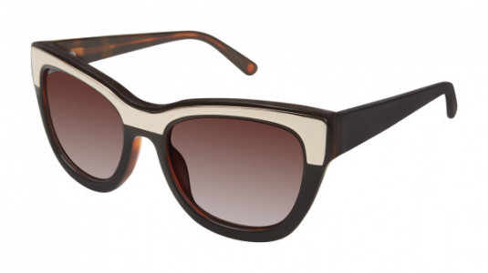 L.A.M.B. LA522 Sunglasses, Black Tortoise (BLK)
